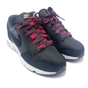 Nike Air Max Womens Training Shoes RARE Sneakers Size 6 366197-002 Red & Black